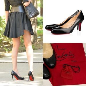 Christian Louboutin ❤️ simple pump 70mm